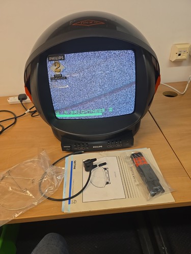 Vintage philips discoverer - tv,