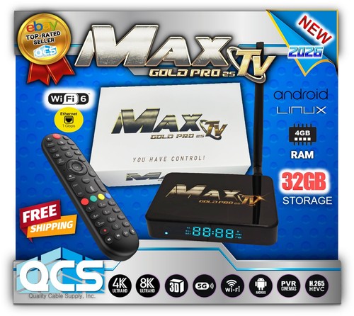 Maxtv gold pro max 4k - max, tv
