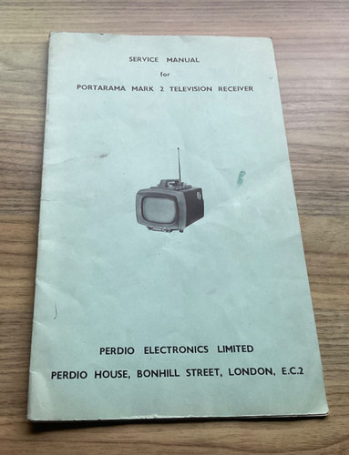 Rare perdio portarama tv - perdio, 2