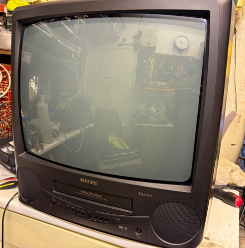 Matsui tvr2000 crt vhs - matsui,