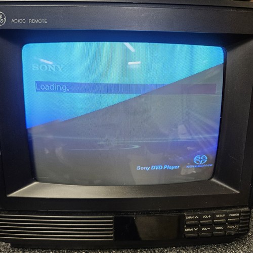 Crt portatile vintage - vintage, ge