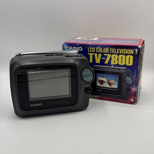 Casio 7800b sintonizzatore - casio, tv-7800b