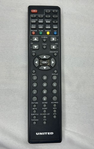 Telecomando originale united - telecomando,
